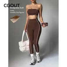 Calças de terno de ioga Leggings esportes mulheres Fitness corrida