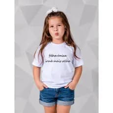 Camiseta Infantil Menina Promovida a Irmã Mais Velha Bebe Surpresa