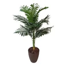 Planta Artificial Coqueiro Com Vaso Decorativo