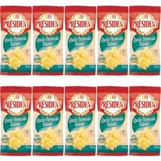 Queijo Parmessão Ralado Président 50G - 10 Unidades