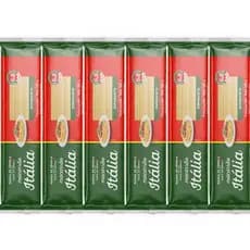 Macarrão Liane Italia Espaguete Sêmola 500g - 6 unidades