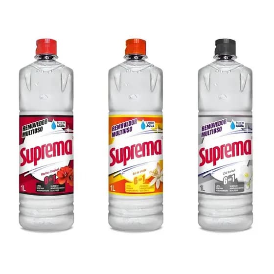 Kit Removedor Perfumado Suprema Fragrâncias 1 Litro - 03 Unidades