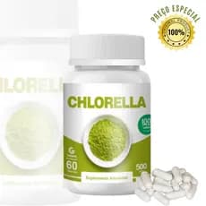 Chlorella 60 Cápsulas 500mg Genature Original