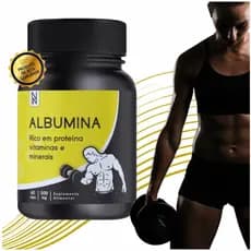 Albumina NATURALY Suplemento Aumento Da Massa Muscular