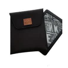 Capa Case Para Kindle Couro Sintético Preto