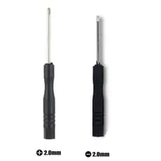 Chave Phillips + Chave de Fenda pequena para eletrônica 2mm