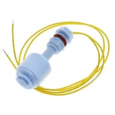 Boia de nivel vertical 52mm PP sensor para água e liquidos