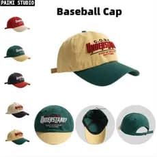 Masculino Feminino Bordado Retro Boné De Beisebol Ao Ar Livre Snapback Para Acampamento Caminhadas Praia Streetwear Moda