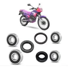 Kit Rolamentos Rodas Tras. Dianteiro Honda Nx200