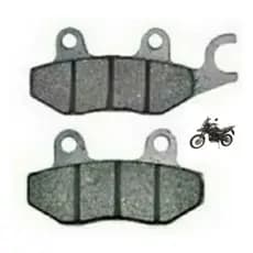 2 Pastilhas De Freio Traseiro Shineray Shi 175