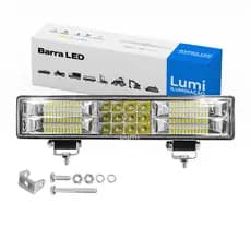 Farol De Barra 30cm Dubra 3 180w 12-60V 60 LED  IP65 Branco Frio LUMI