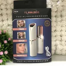 Batom  Depilador Facial Premium Flawlbss Compacto Dia A Dia com USB