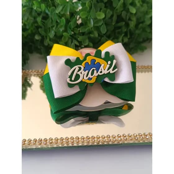 Laço copa do mundo / Laço Brasil / Laço verde e amarelo