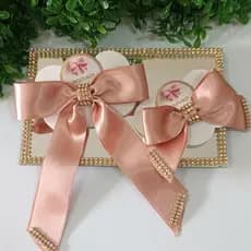 Laço mãe e filha / Laço rose / Kit mãe e filha / Laço luxo / Laço de ponta