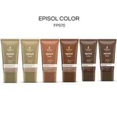 Protetor Solar Facial Episol  FPS 70 com 40g