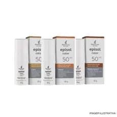 Protetor Solar Facial Episol Color Stick FPS 50 - 18g