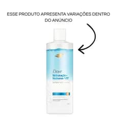 Dove Shampoo Hidratante com Hialuron + Vit – Cabelos Macios e Saudáveis