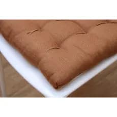 Almofada Assento Cadeira Futon 40cm X 40cm Rústico Cores Variadas