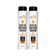 Shampoo e Condicionador Oleo de Ricino Mahair 2 Produtos