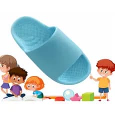 Chinelo Infantil Slide Nuvem Menino e Menina Confortavel