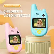 Walkie Talkie Infantil Chamada De Vídeo Recarregável 300m