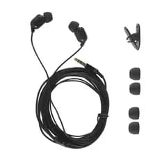 Fone De Ouvido Universal De 3 Mm Com Fio De 3,5 Fones Esportivos Microfone Cabo Longo Estéreo Hifi Super Baixo