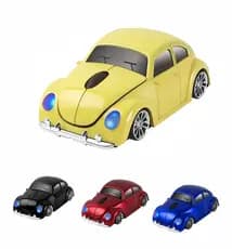 Mouse De Carro Sem Fio 1000DPI Computador Óptico VW-Beetle Ratos 3D Jogos Para Presente PC Portátil Desktop Notebook