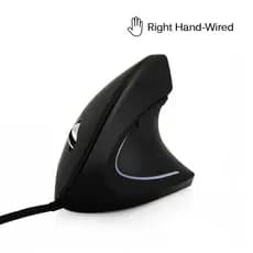 Mouse Vertical Ergonômico Sem Fio/Com RGB Mão Esquerda/Direita Mause Gaming Para Computador Laptop PC Tablet