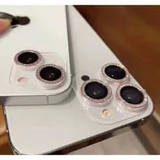 Película protetora de câmera de diamante para iphone 11 12 13 14 15 16 mini pro plus max