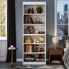 Armário Alto Multiuso Organizador Com Prateleiras Ideal Para Armazenamento E Decoração Bonatto