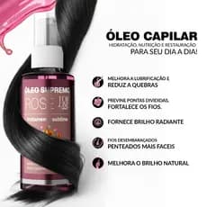 Óleo Supremo Rosé Tratamento Capilar Extraordinário Oleo Essencial