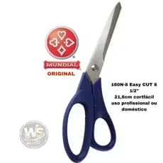 tesoura de cabelo profissional cabeleireiro mundial 8 1/2 Aço Inox escolar costura
