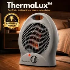 Aquecedor Portátil 220V/ 2000W Alta Potência,  Termoventilador Elétrico Para Quarto Sala Inverno ThermaLux™