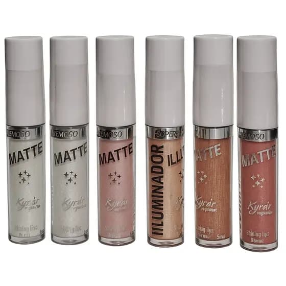 Iluminador cremoso com glitter 5ml Kyrav