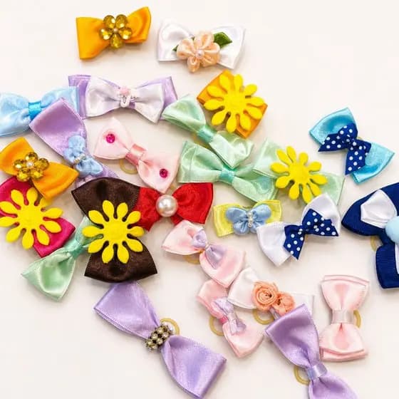 Lacinhos Pet Sortidos kit com 10 unidades PERFEITO!