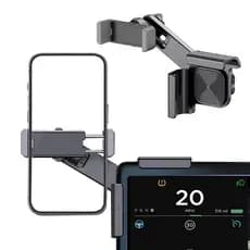 Suporte GPS Giratório 360 Para Telefone Celular Automotivo Universal BYD Tesla Modelo 3/Y/S/X Escalonável