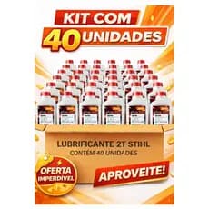 Oleo castrol Stihl Para Motor 2t Óleo Lubrificante Sopradores Motosserras e roçadeiras 500ml Caixa