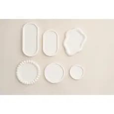 Bandejas Minimalista em Gesso – Porta Joias e Decoração | Gesso e Afeto