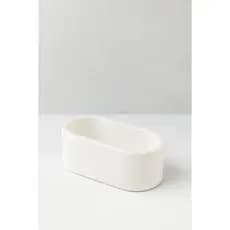 Mini Cachepot Oval Minimalista – Decoração Moderna | GESSO E AFETO