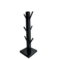 Cabideiro Porta Xícaras de Mesa  Suporte para 6 Xícaras Organizador para Cozinhas  Prático Elegante