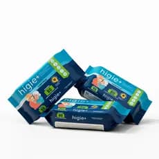 Kit 3 Pacotes Toalhas Umedecidas Geriátricas Premium Com Óleo de Girassol Lenço Umedecido