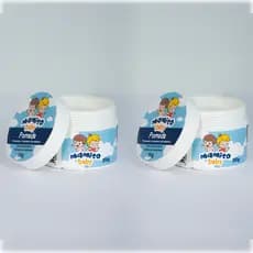 Kit com 02 Potes de Pomada De Tratamento e Prevenção Para Assaduras - Mamito Baby 300g