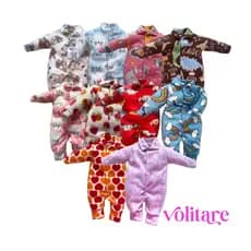 Kit 5 Macacão Soft Inverno Estampado Menino Menina Quentinho