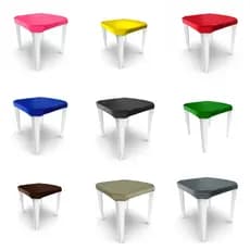 Kit 5 Capa para Mesa de Plástico Bar/Restaurante 70x70 Couro Ecologico