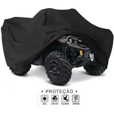 Capa Impermeável Forrada Para Quadriciclo Honda Fourtrax 420 Couro Ecologico Buggy