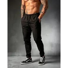 Calça Esportiva Masculina Corta Vento Elastano Tecido Leve Treinos, Corrida -  RBTex