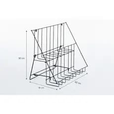 Display Expositor De Balcão/Parede Com 2 níveis e Pé Articulado