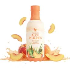 Suco Aloe Bits N' Peaches 1l Pêssego Original Forever