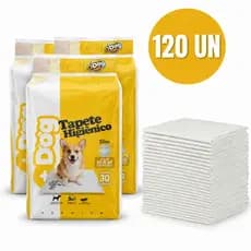 Tapete Higiênico Para Cães Mais Dog Pet 120 Unidades 60x60cm