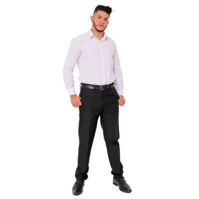 Calça Masculina Social Slim Preto